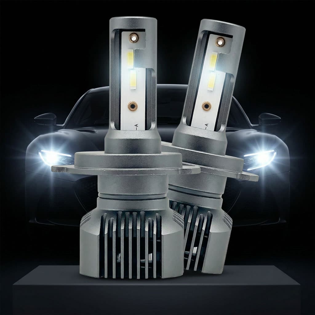 مصابيح أمامية للسيارة | Canabus M1 H4 LED Kit | 6000K 60W — صورة 2