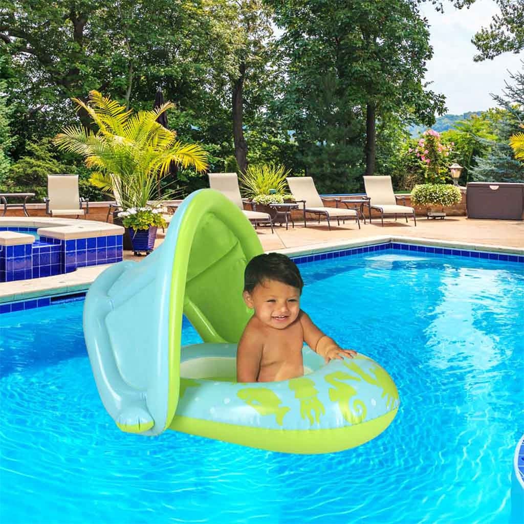 Bouée Gonflable pour enfants avec toit de protection UV Bestway 34091 - عوامة مائية للأطفال - Produits de saison - صورة 1