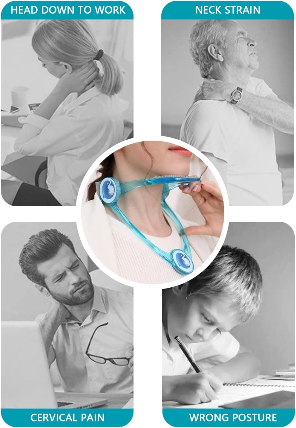 دعامة عنق قابلة للتعديل | Orthèse Cervicale Stabilisateur | للكبار والصغار — صورة 7