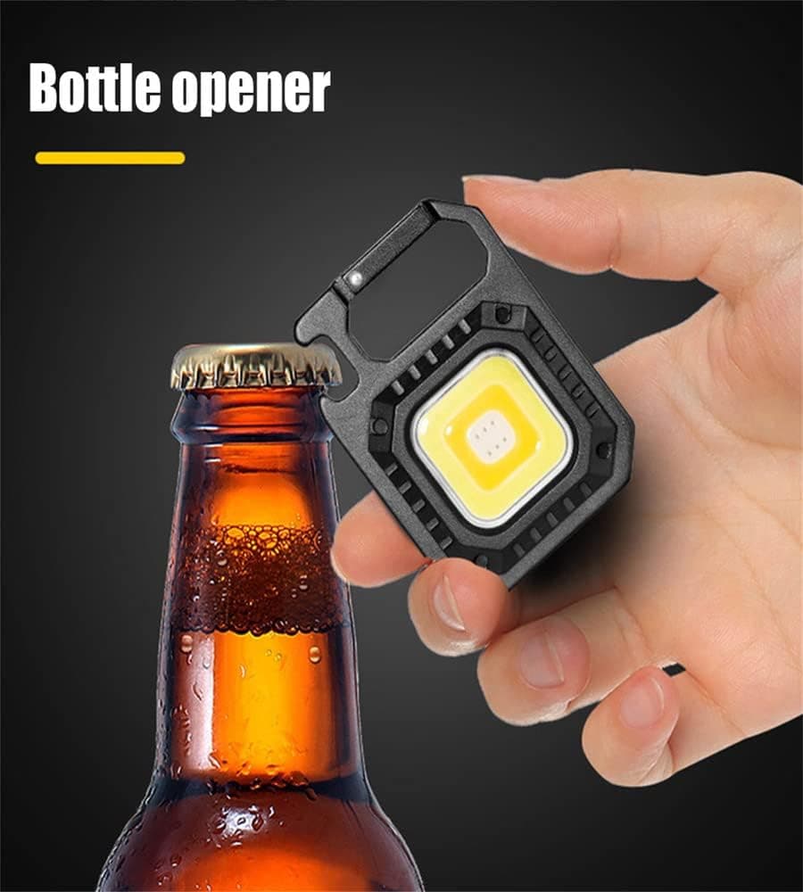Mini Lampe de Poche COB LED Portable Rechargeable avec Trépied - مصباح متعدد الوظائف مع حامل - Camping et Randonnée - صورة 2