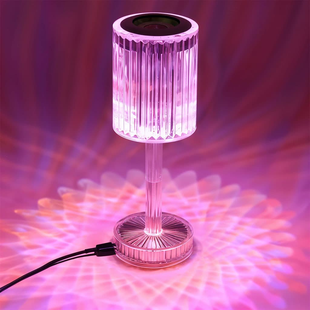 Lampe Cristal LED avec Haut-Parleur Bluetooth – مكبر صوت ومصباح كريستالي — صورة 3