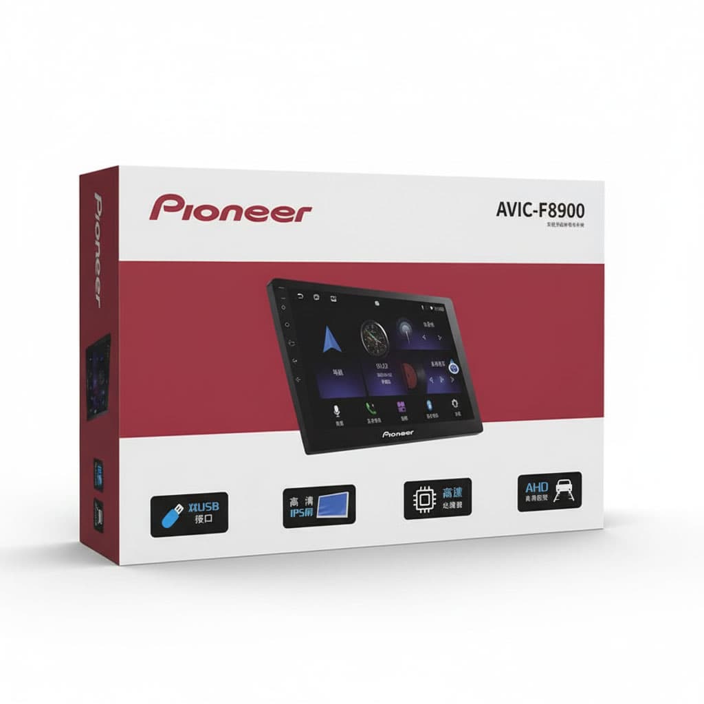 Pioneer Écran de voiture Android de 10.4 pouces compatible Apple CarPlay Android Auto – شاشة ذكية للسيارة — صورة 4