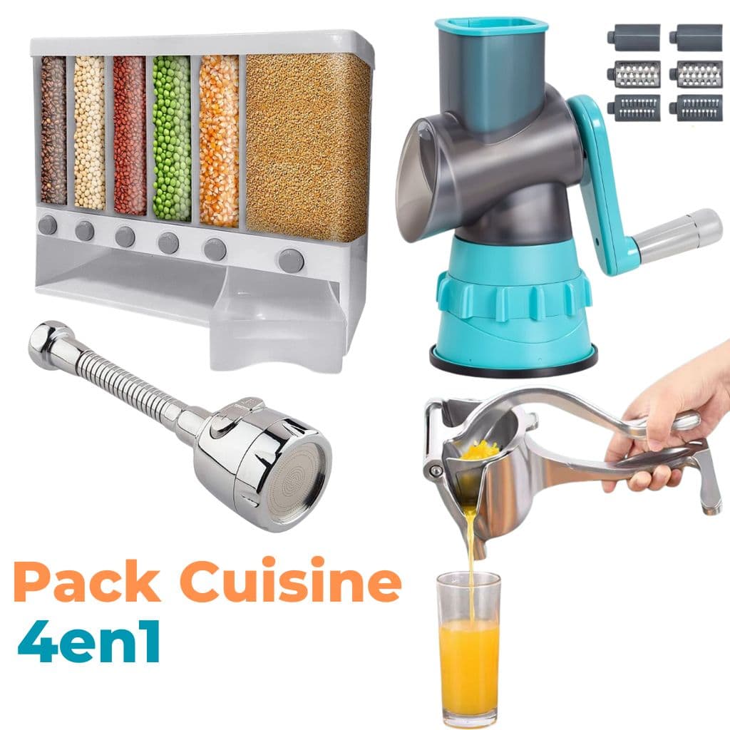 PACK CUISINE 4EN1 - Coupe-légumes — صورة 1
