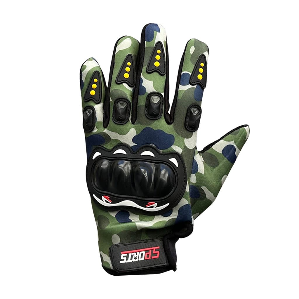 Gants de Moto Respirants Pro Biker à Doigts Longs V2 – قفازات إحترافية للدرجات النارية — صورة 5