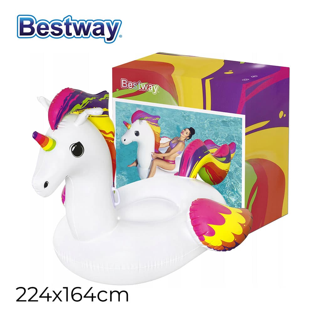 Bouée Gonflable Surdimensionnée Licorne Bestway #41113 — صورة 1