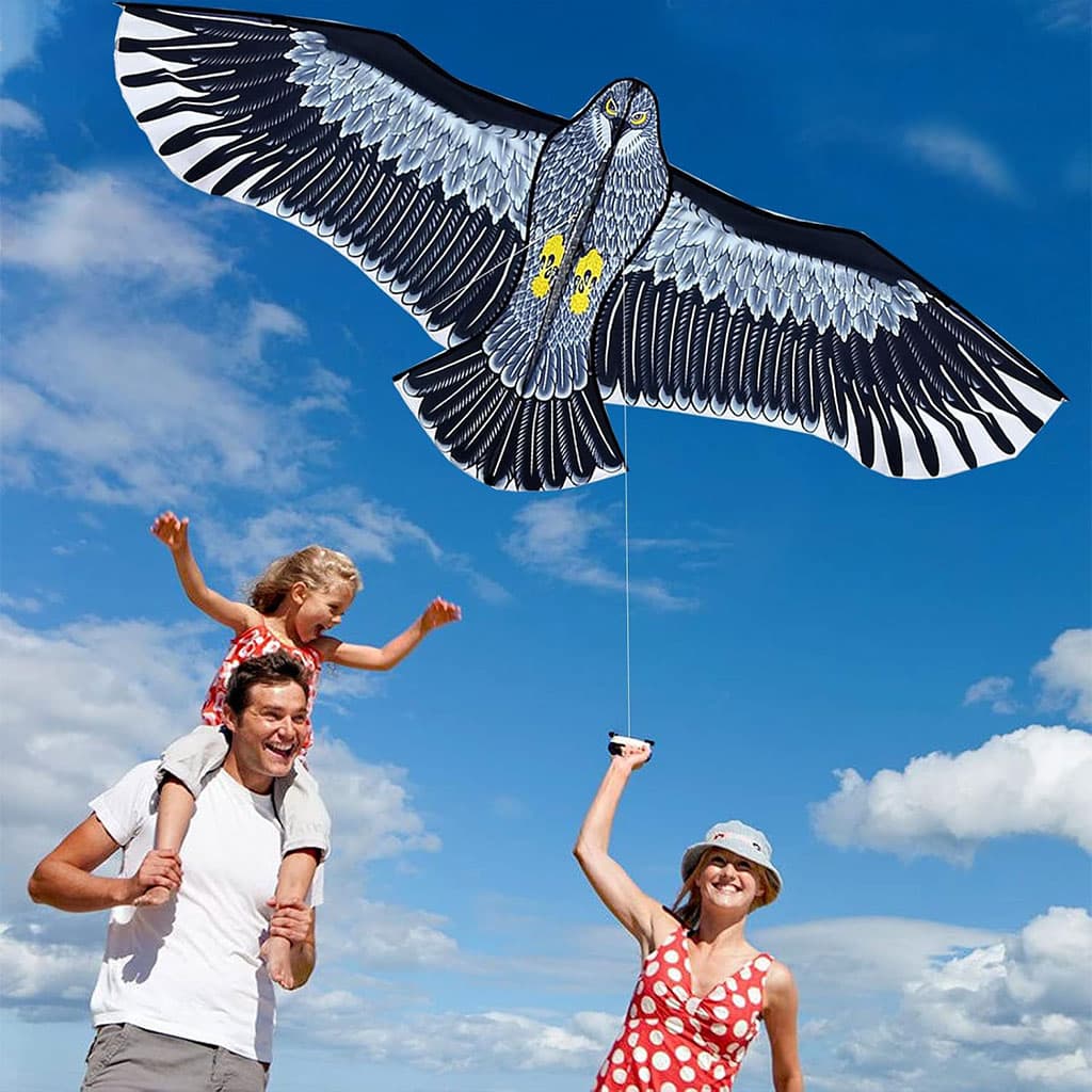 Cerf-Volant Aigle pour Enfants Facile à Assembler et à Voler – طائرة ورقية للأطفال — صورة 2