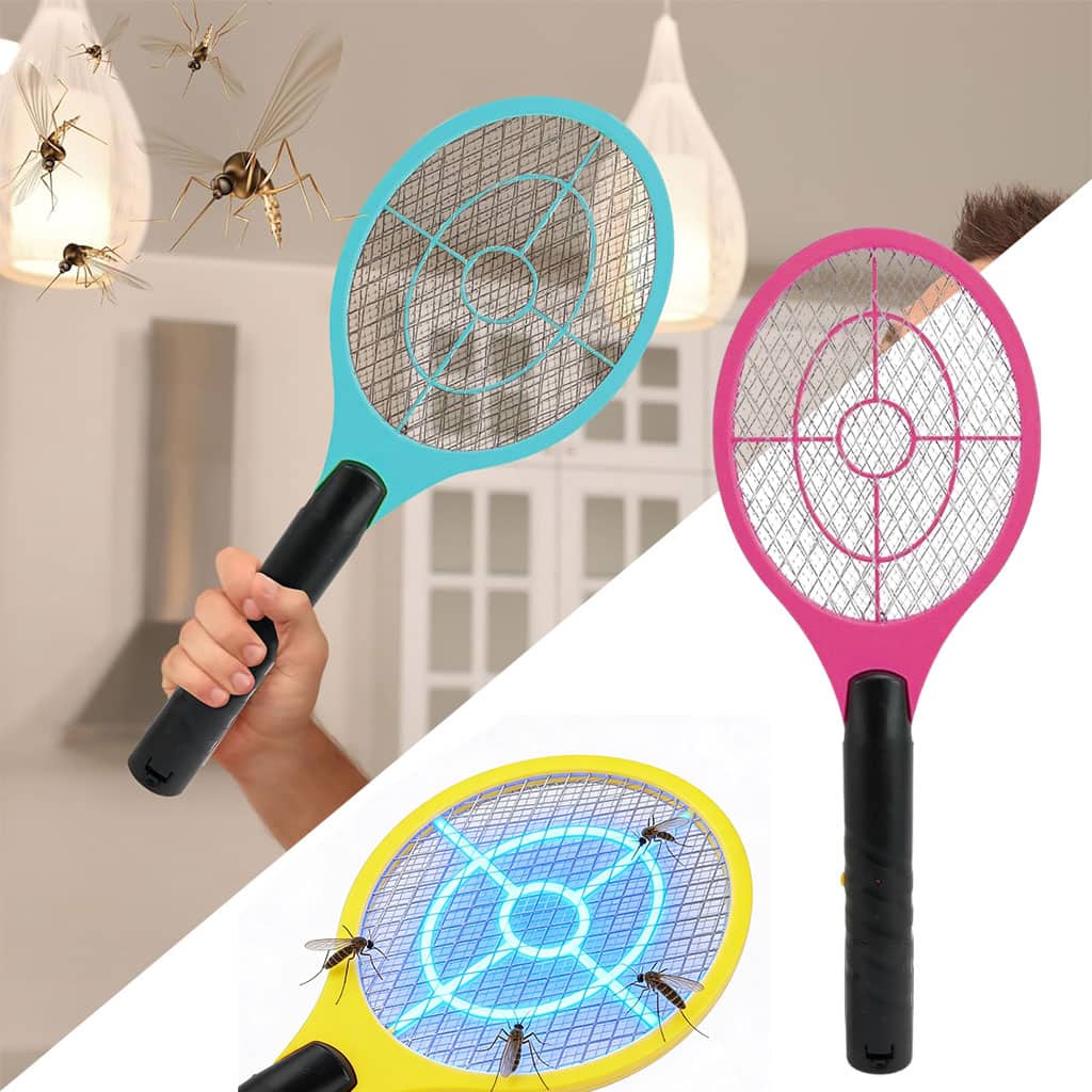 مضرب حشرات كهربائي | Raquette Anti-Insectes SWAT | محمول