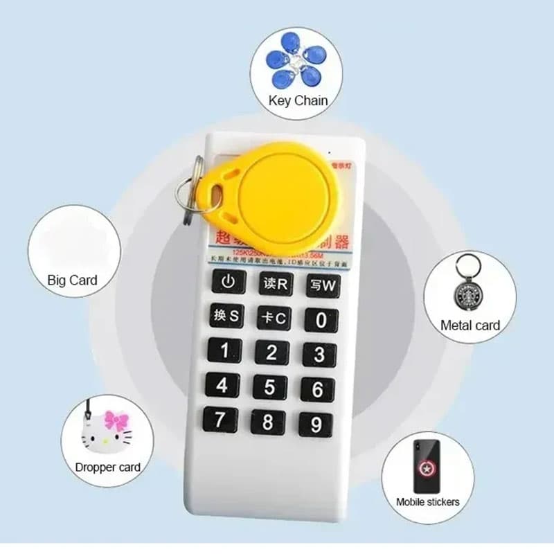 Duplicateur de Cartes Multifréquences avec Avertisseur Sonore – جهاز نسخ البطاقات الإلكترونية — صورة 2