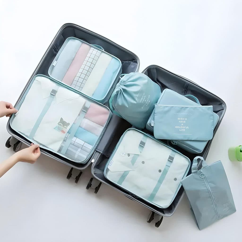 Lot de 7 organisateurs de valises - مجموعة حقائب السفر — صورة 3