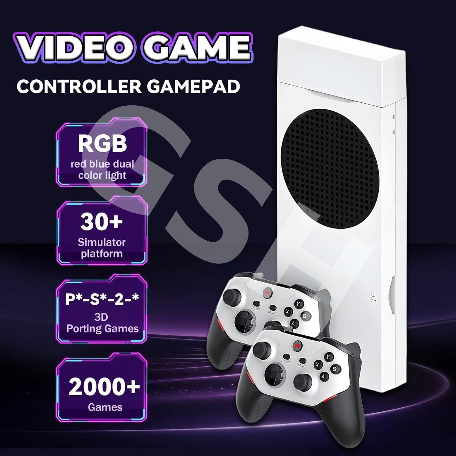 Console Game Stick Retro 4K M88 avec 30000+ Jeux et 2 Manettes Sans Fil - جهاز ألعاب الفيديو ريترو - Jouet & Gaming - صورة 9