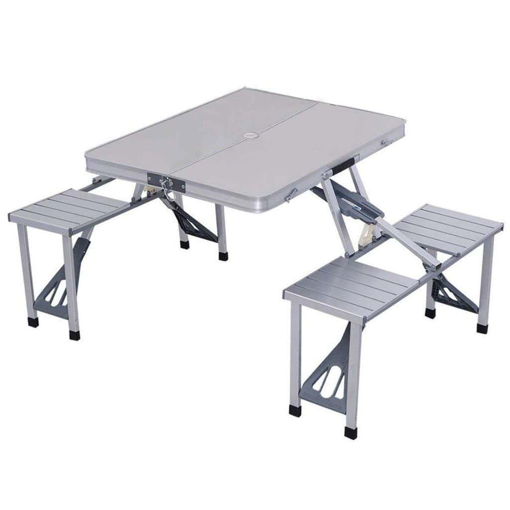 Table Aluminium Pliante 4 Places , Extérieure et Camping — صورة 4