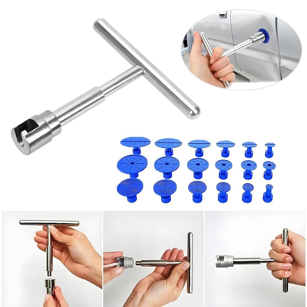 Outil De Débosselage Sans Peinture Carrosserie 19Pcs – طقم إصلاح هيكل السيارة بدون طلاء — صورة 1