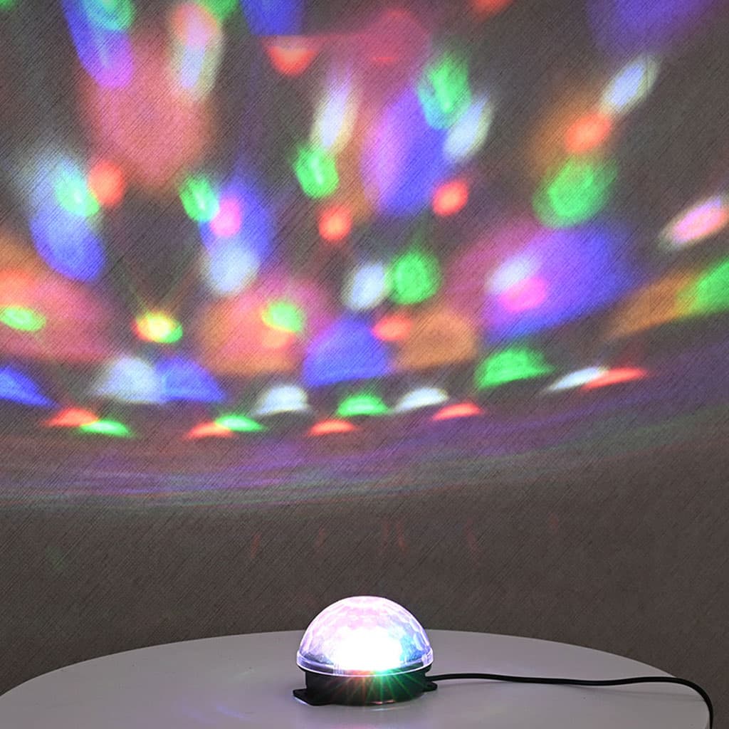 Boule en Cristal Lumineuse à 6 Couleurs - Effet Magique — صورة 2