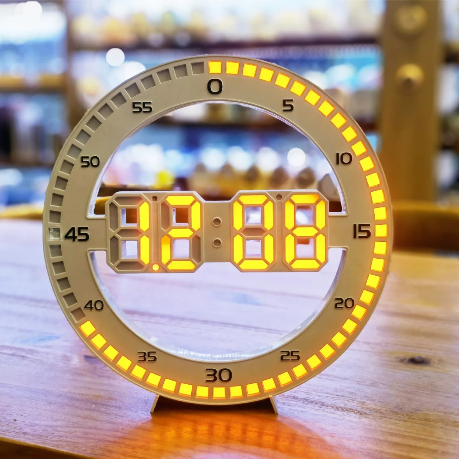 Horloge murale numérique 3D — صورة 1