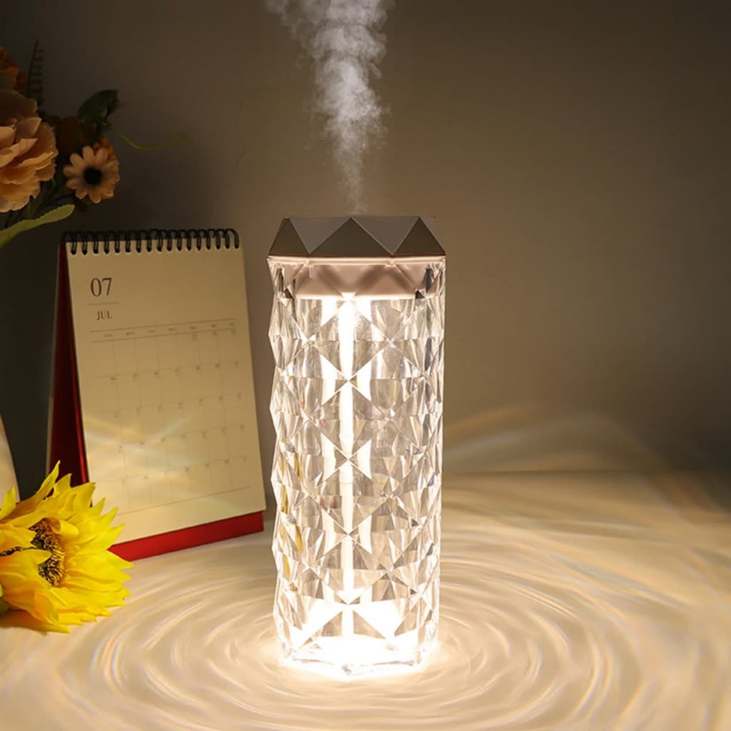 Lampe en cristal avec humidificateur d’air, diffuseur d’arôme, USB 900ml — صورة 11