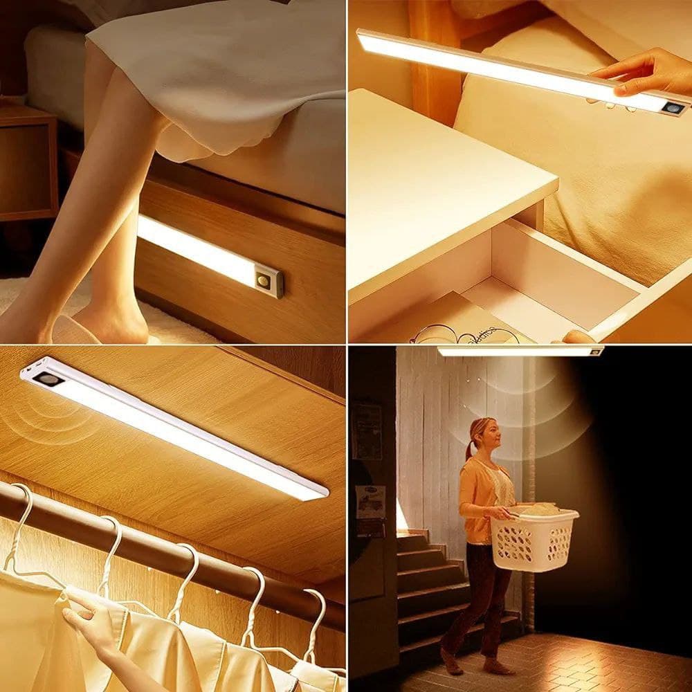 Lampe de Placard avec Detecteur de Mouvement Rechargeable et sans Fil — صورة 7