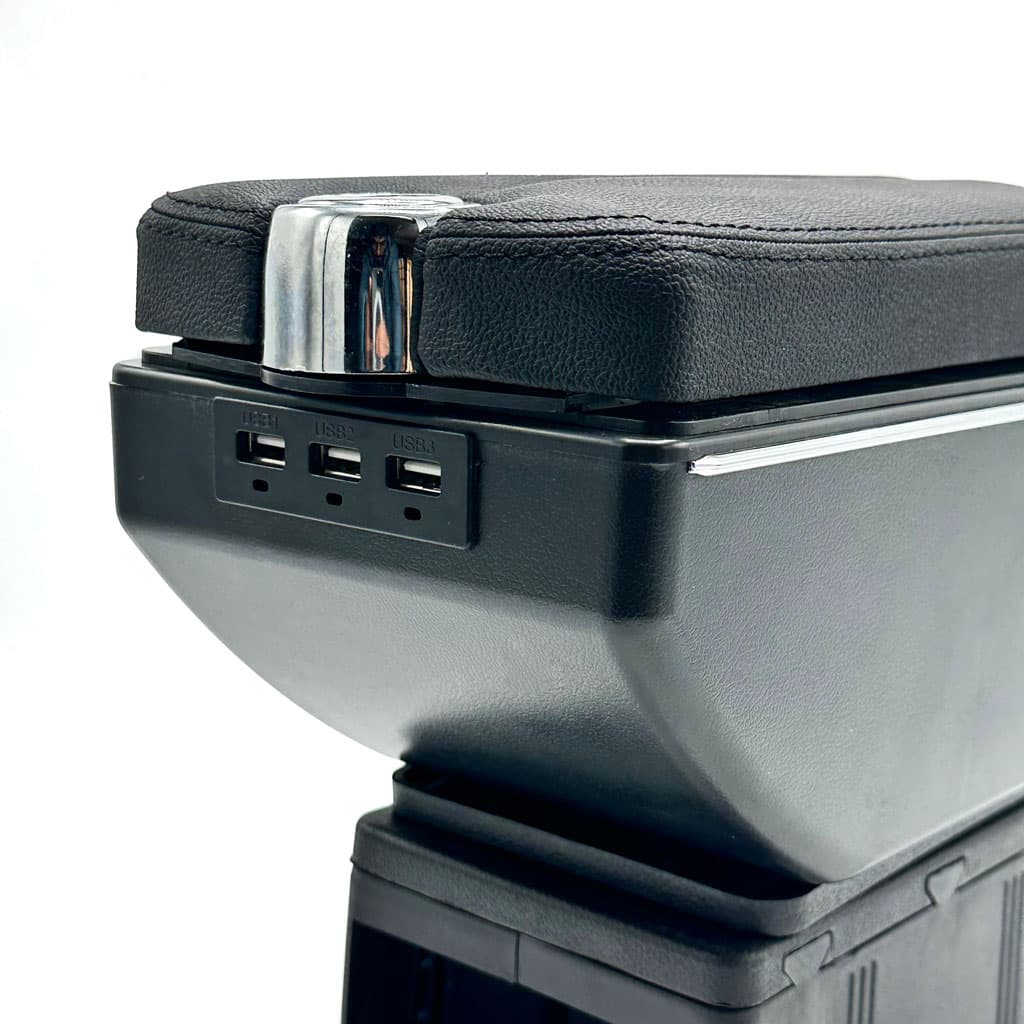 Accoudoir de Voiture Universel avec 7USB et Porte-Gobelets – مسند ذراع السيارة — صورة 5