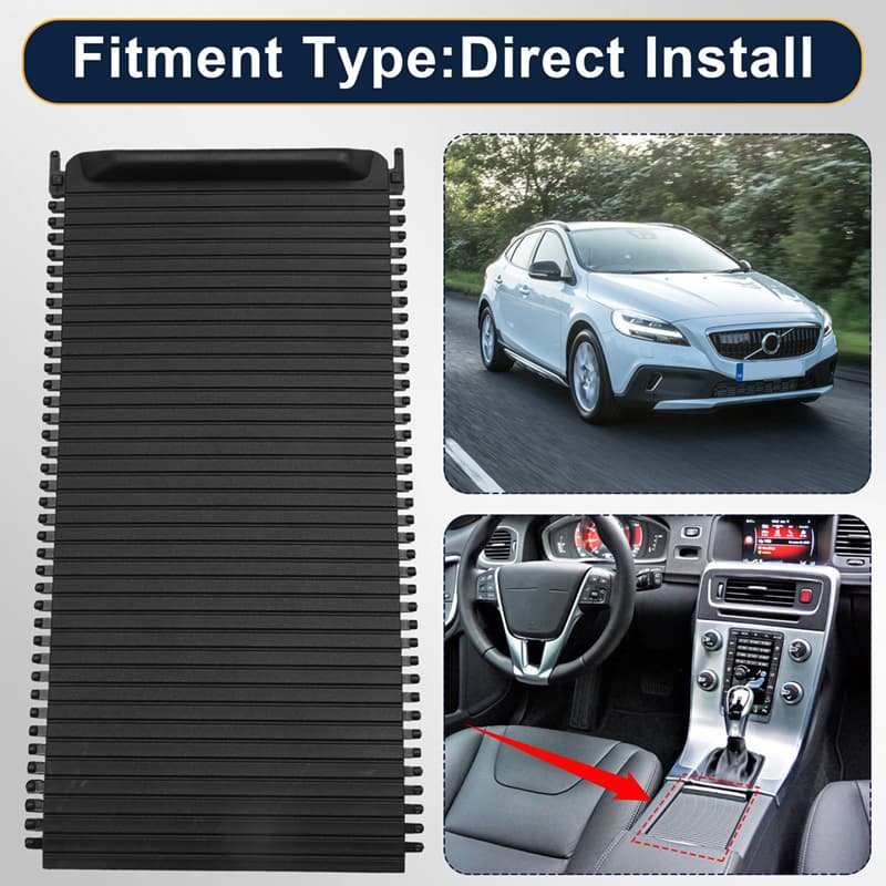 Cache Coulissant de Console Centrale pour Voiture - غطاء ستارة الكونسول الوسطي المنزلق للسيارات - Accessoires Auto/Moto - صورة 11