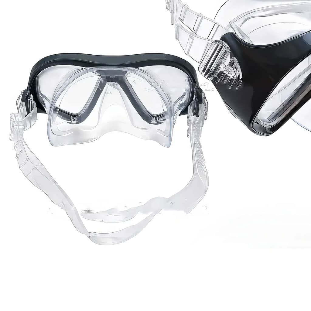 Kit de Plongée Intex Reef Rider Masque Panoramique et Tuba pour Adultes Intex 55648 - طقم الغوص البانورامي الاحترافي - Vacance & Loisir - صورة 4