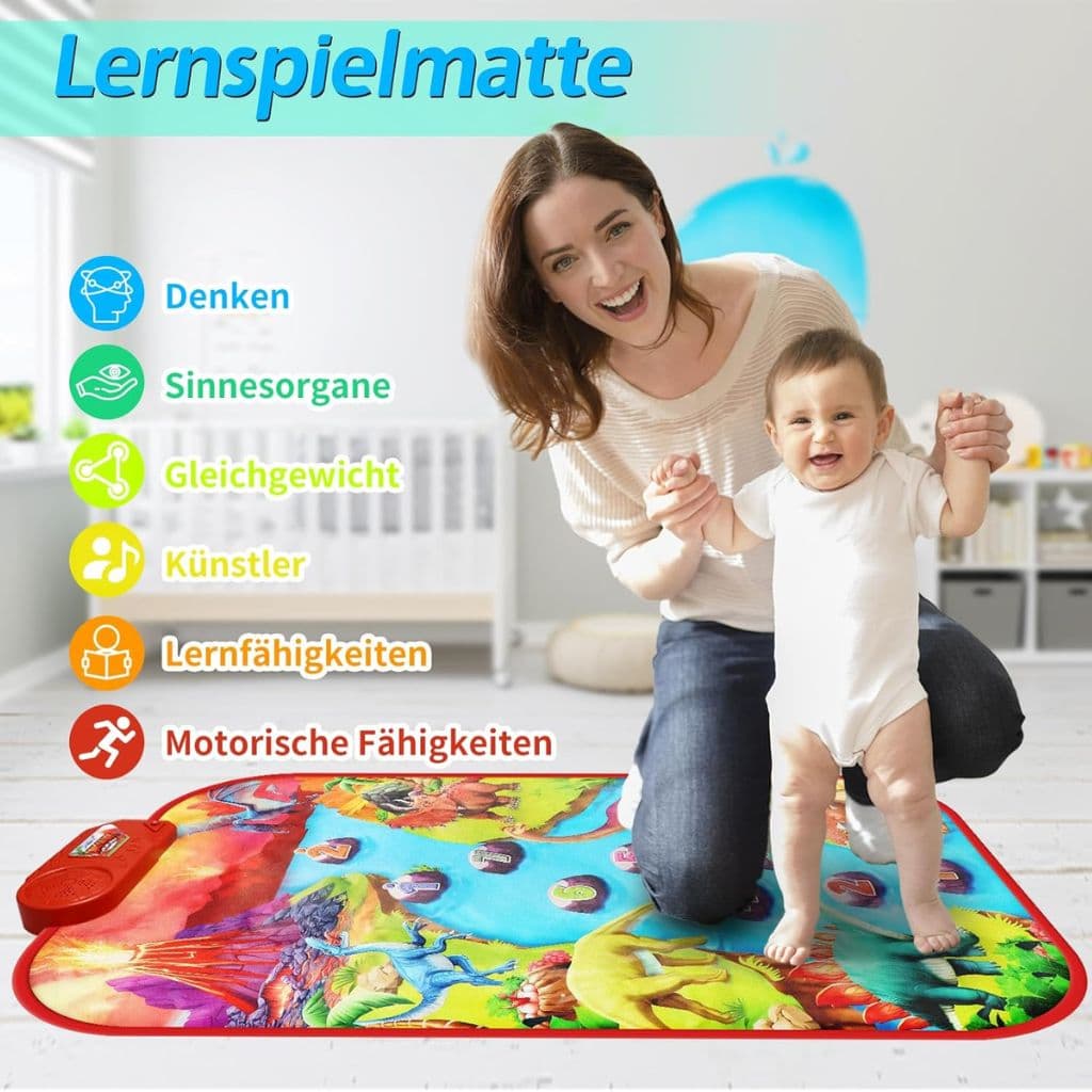 Tapis Musical pour Enfants 1-5 Ans – سجادة موسيقية للأطفال — صورة 4