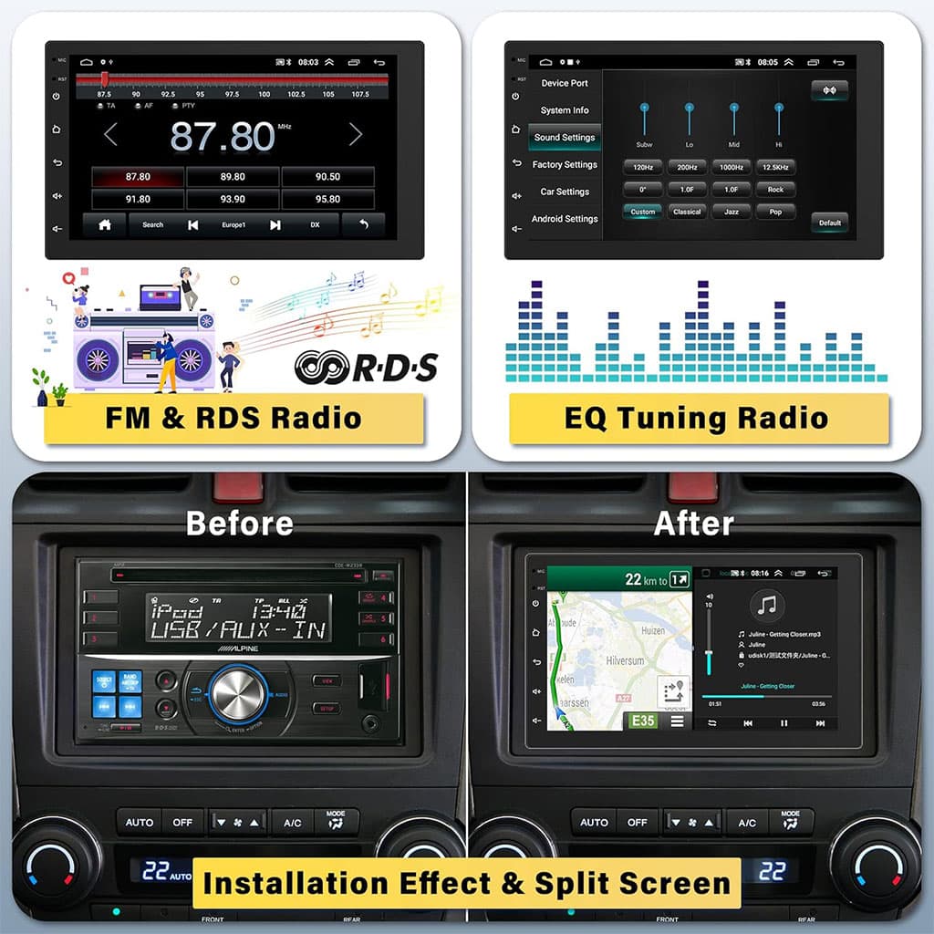 DVD MP5 et Autoradio 7 Pouces Tactile Bluetooth V2 — صورة 2