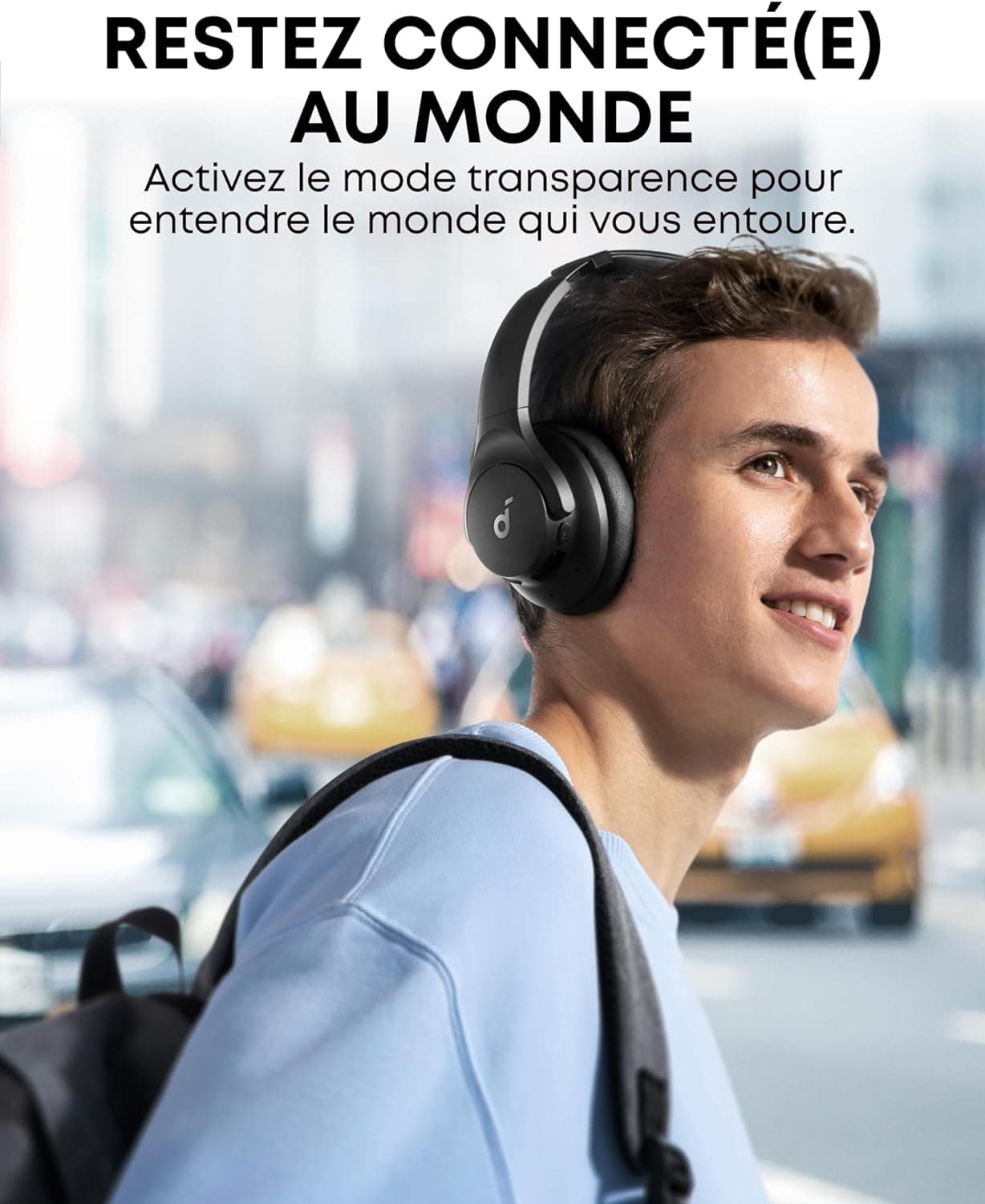 سماعات رأس لاسلكية | Casque Anker Q20i | عازل للضوضاء النشط — صورة 9