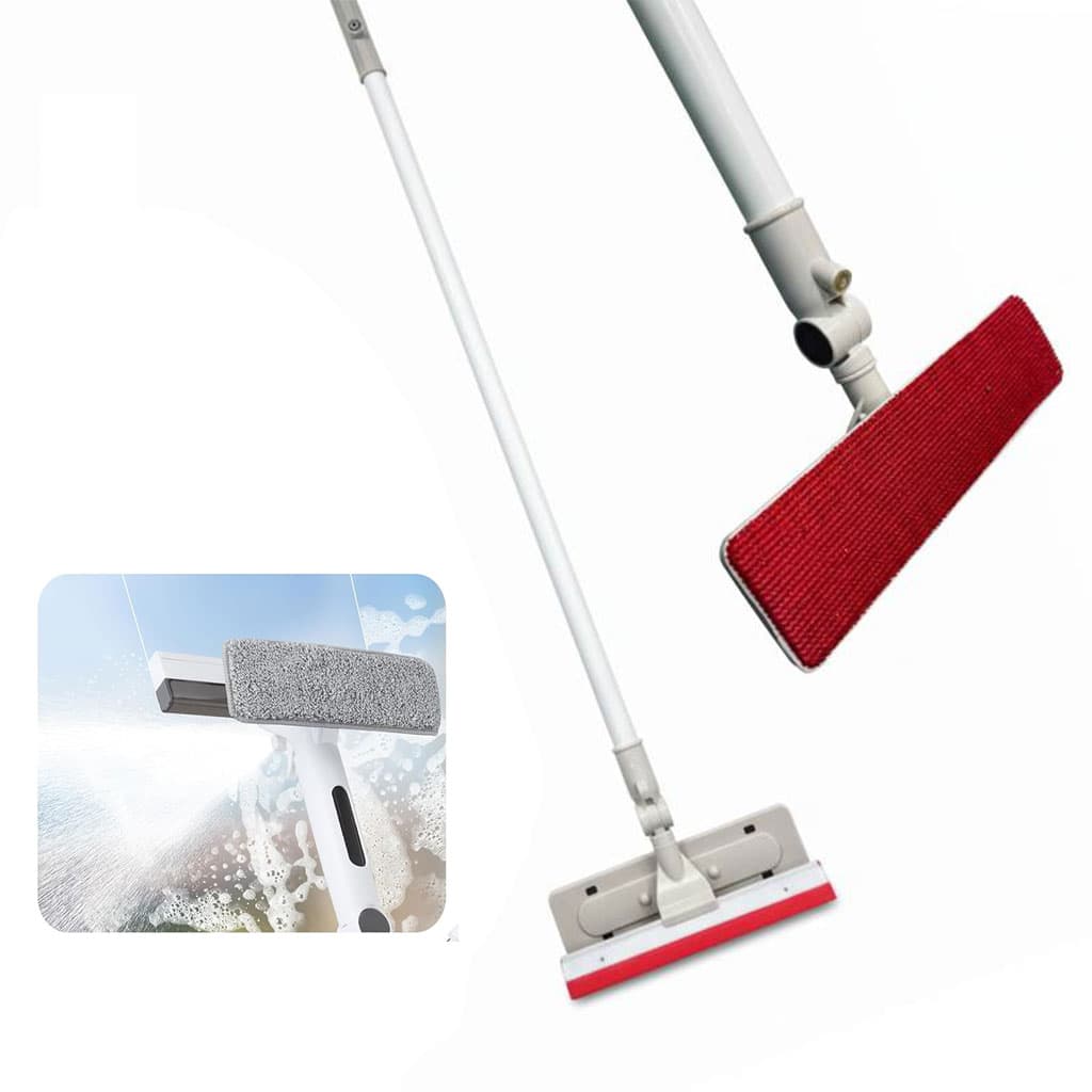 Balai Frottoir Vitre FIRLA avec Tête Rotative - ممسحة الزجاج برأس دوار ومقبض طويل - Maison - صورة 1
