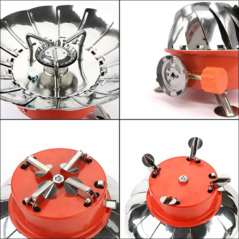 Réchaud A Gaz Portable Idéal Pour Camping Et Vos Voyages YC-301 — صورة 7