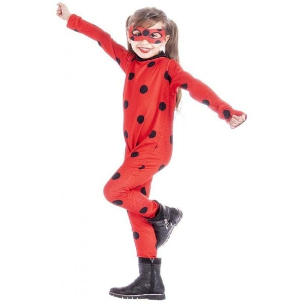 deguisement miraculous ladybug pour fillet 5 - 8 ans — صورة 2