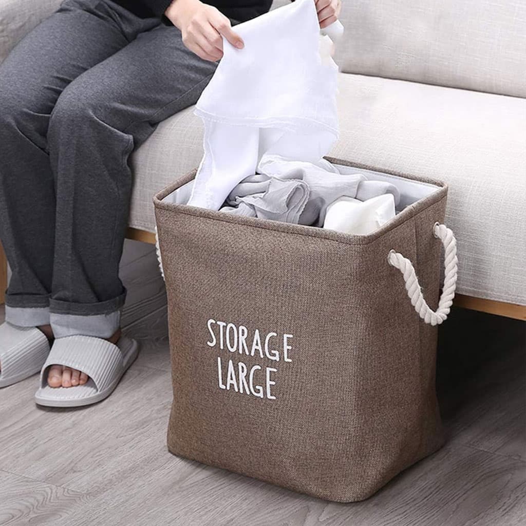 Panier à vêtements de grande capacité durable – سلة تجميع ملابس الغسيل — صورة 1