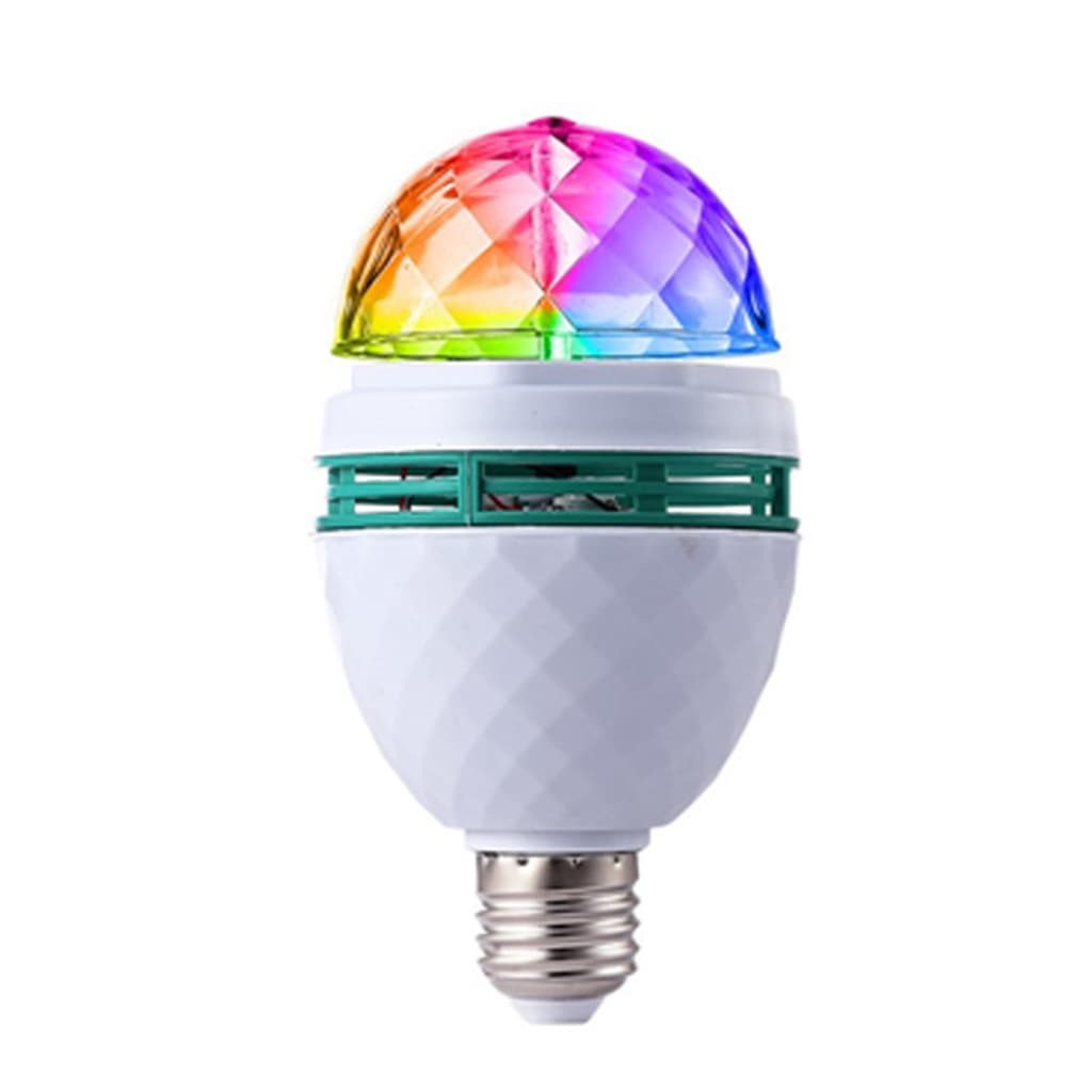 Lampe de scène rotative 360° Jeux De Lumière Multi Couleur Led Pour Fête — صورة 2