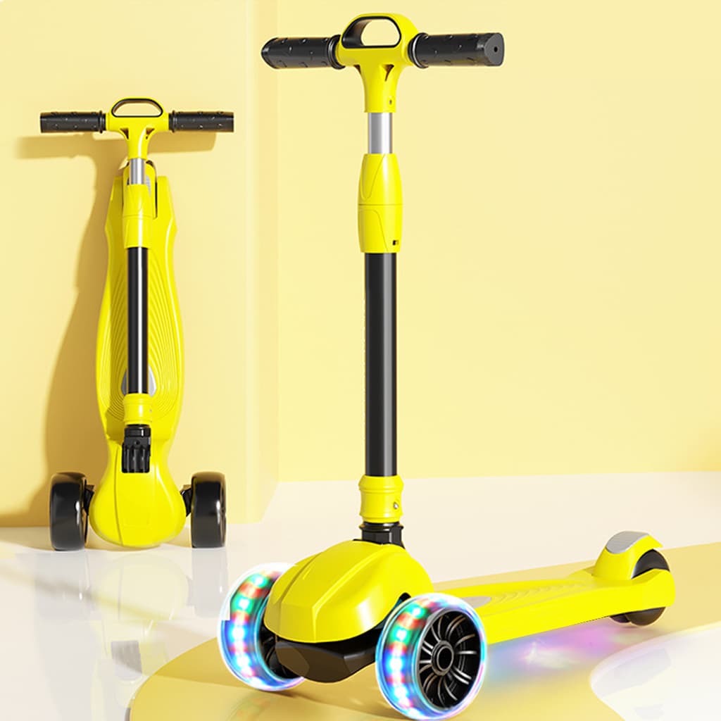 Trottinette Enfant à 3 Roues Lumineuses pour Enfants – سكوتر أطفال جيل جديد — صورة 6