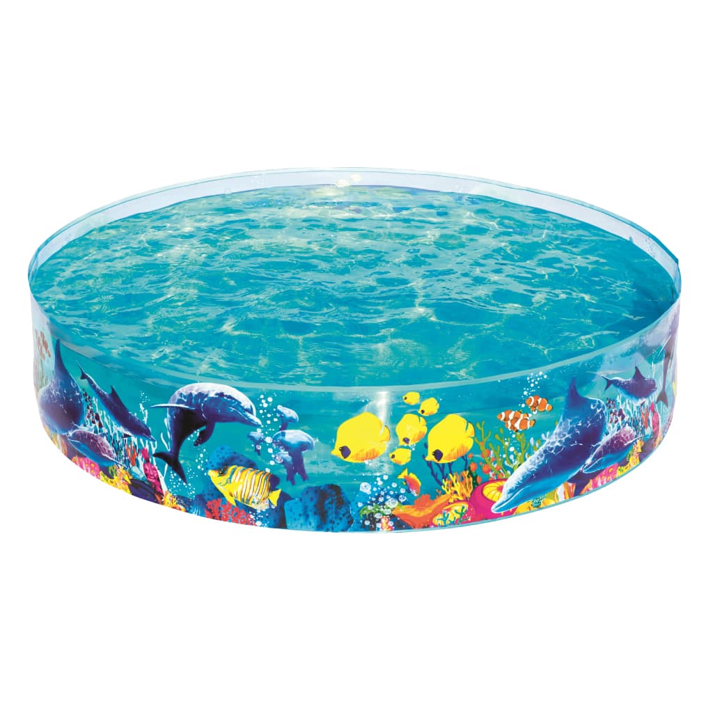Piscine AquariumRonde en Vinyle et PVC Transparente Pour Enfants 183x38cm#55030 — صورة 3