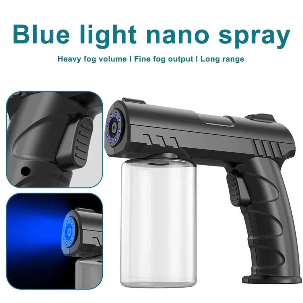 Pistolet pulvérisateur de désinfection sans fil 280 ml rechargeable par USB – جهاز تنظيف وتعقيم — صورة 3