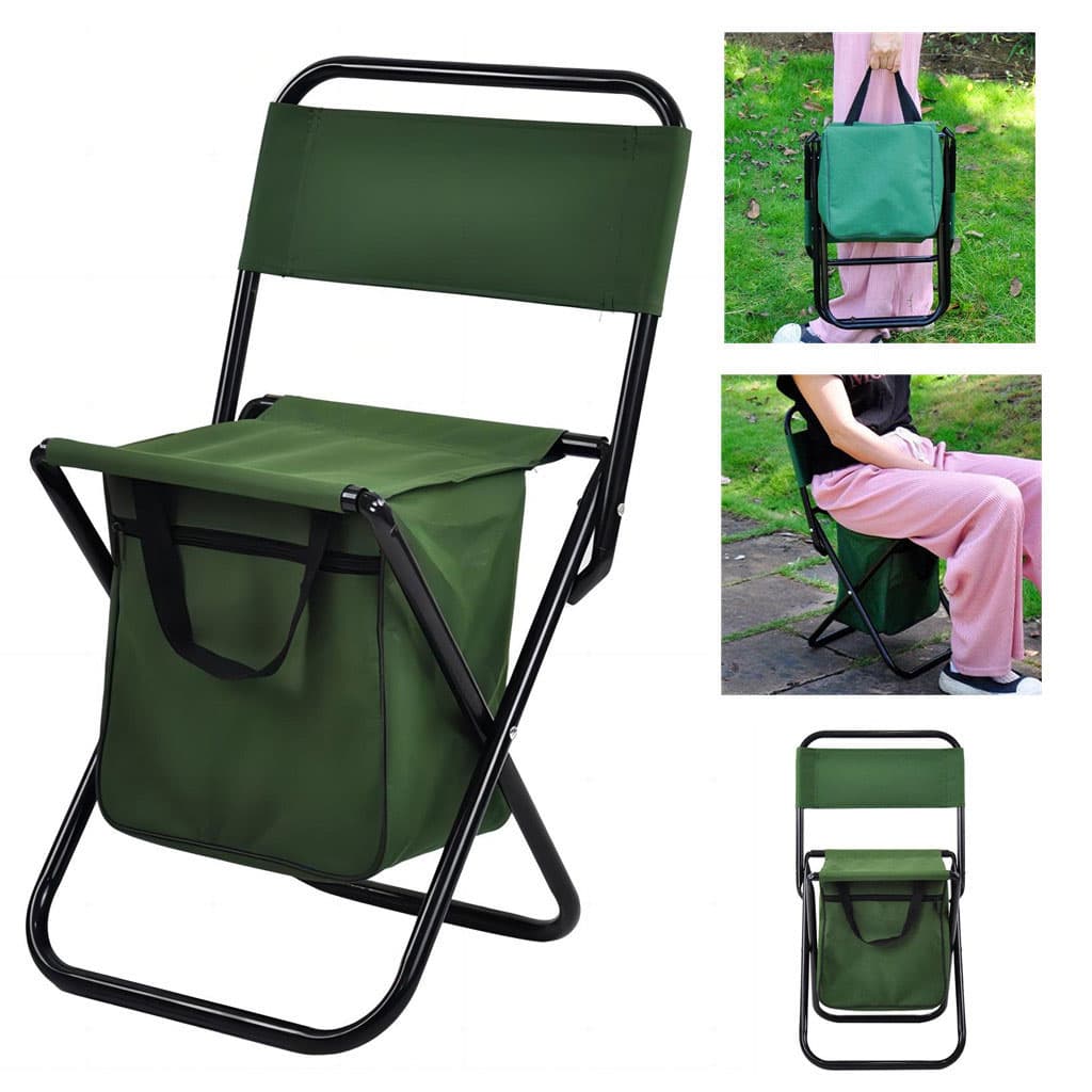Chaise Pliante Multifonctionnel avec Sac de Pêche – كرسي محمول مع حقيبة مدمجة — صورة 1