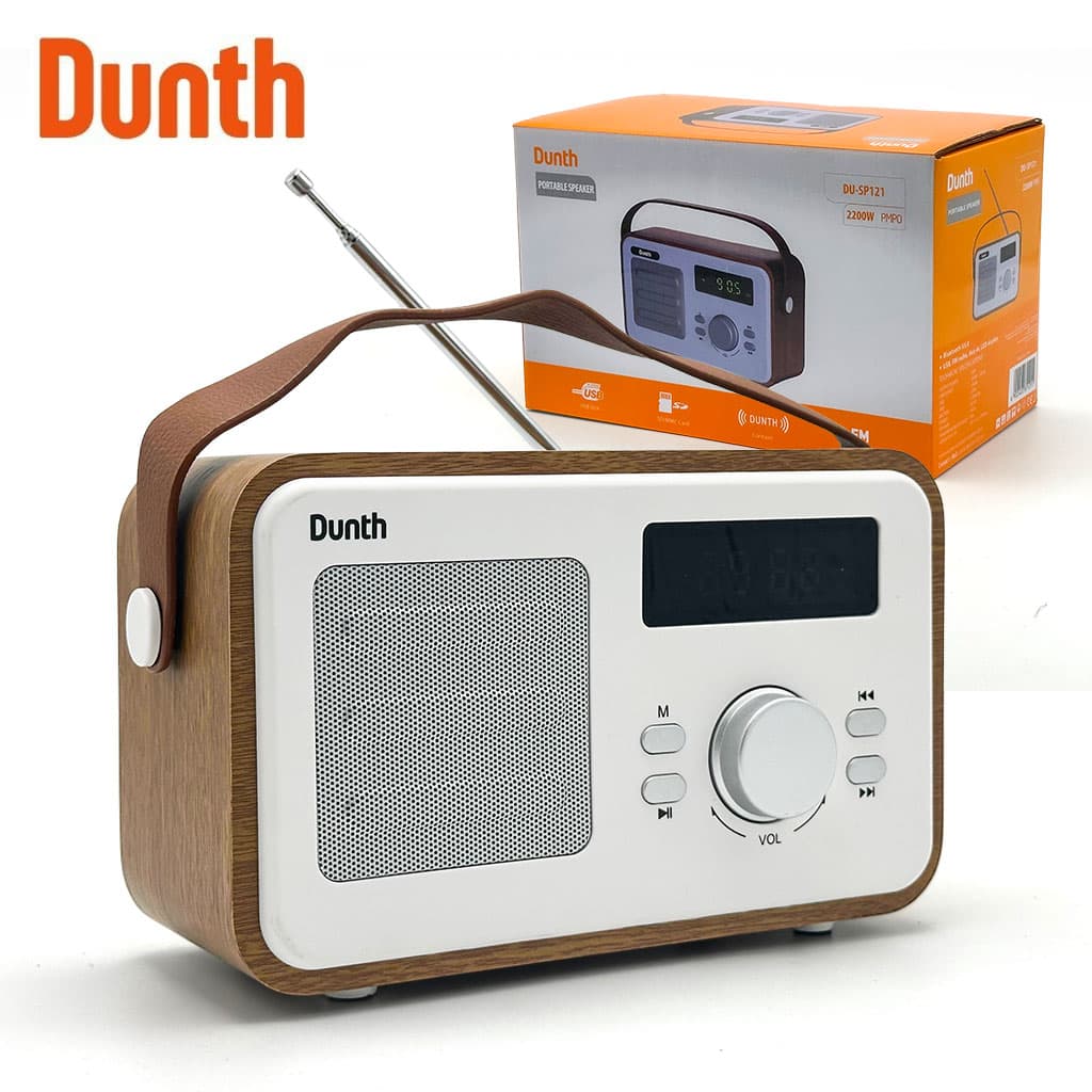 Haut-parleur et Radio Portable Dunth Premium Bluetooth V5.0 - مكبر الصوت والراديو الكلاسيكي المحمول - Électronique - صورة 1