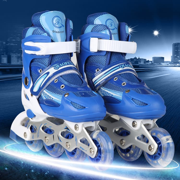 les rouleurs Alignées Confortables pour Enfants avec des roues RGB - pointure DE 32- 38 — صورة 7