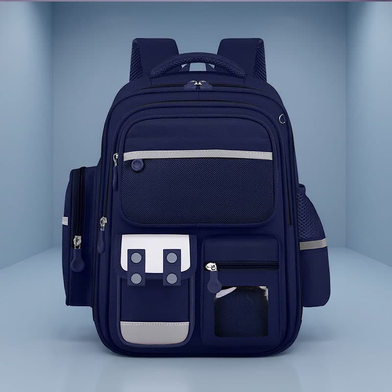 Sac à Dos Enfant pour École primaire de Haute Qualité Bleu – حقيبة ظهر مدرسية للأطفال أزرق — صورة 2