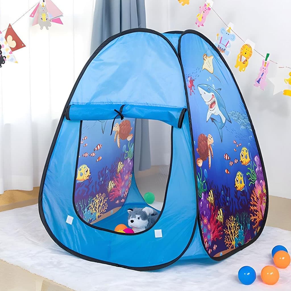 Tente de jeu pour enfants avec 10 balles colorées – خيمة ألعاب للأطفال — صورة 1