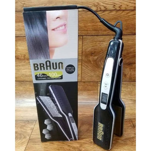 BRAUNE Lisseur a Vapeur Plaque Ceramique Pro — صورة 2