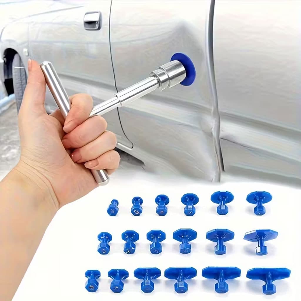 Outil De Débosselage Sans Peinture Carrosserie 19Pcs – طقم إصلاح هيكل السيارة بدون طلاء — صورة 2