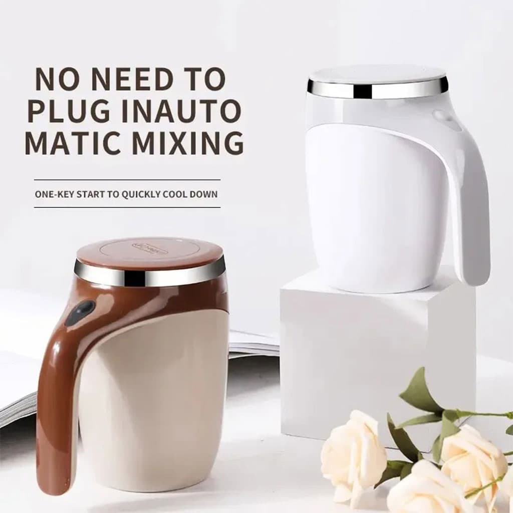 Tasse de mousseur de lait automatique multifonctionnelle à chargement USB — صورة 2