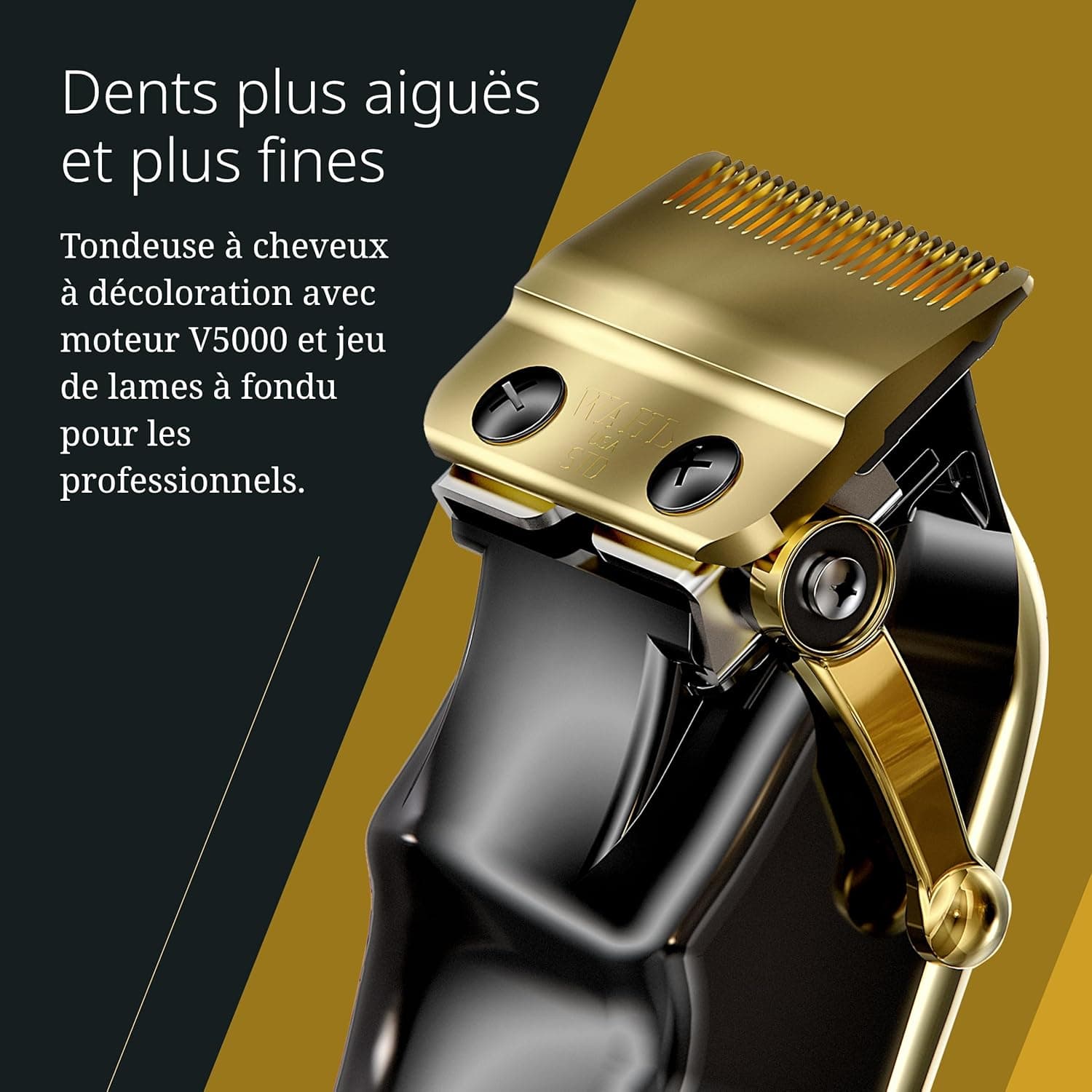 ماكينة حلاقة الشعر اللاسلكية | Wahl Magic Clip Gold | احترافية للذقن والشعر — صورة 8