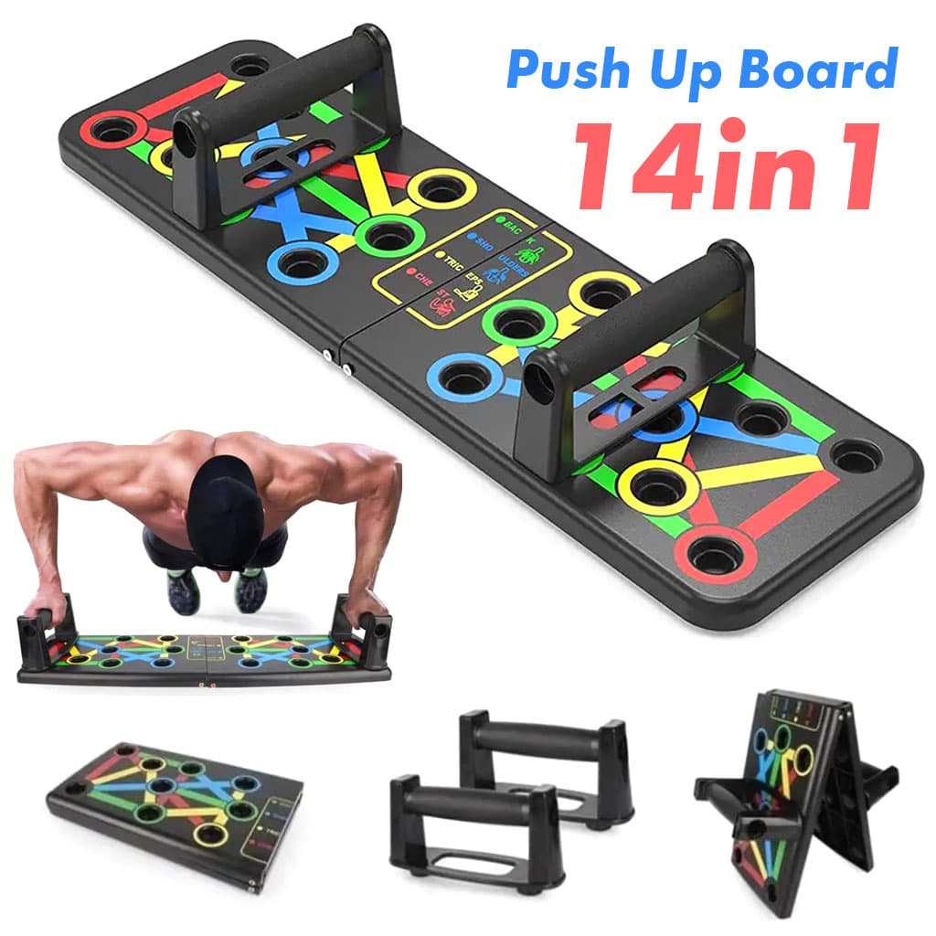 Push Up Board 14 in 1 Equipement D'entraînement à la Maison — صورة 7