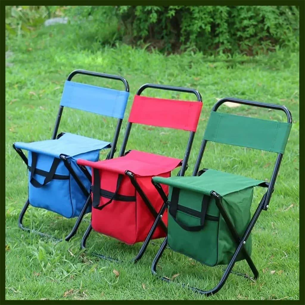 Chaise Pliante Multifonctionnel avec Sac de Pêche – كرسي محمول مع حقيبة مدمجة — صورة 5