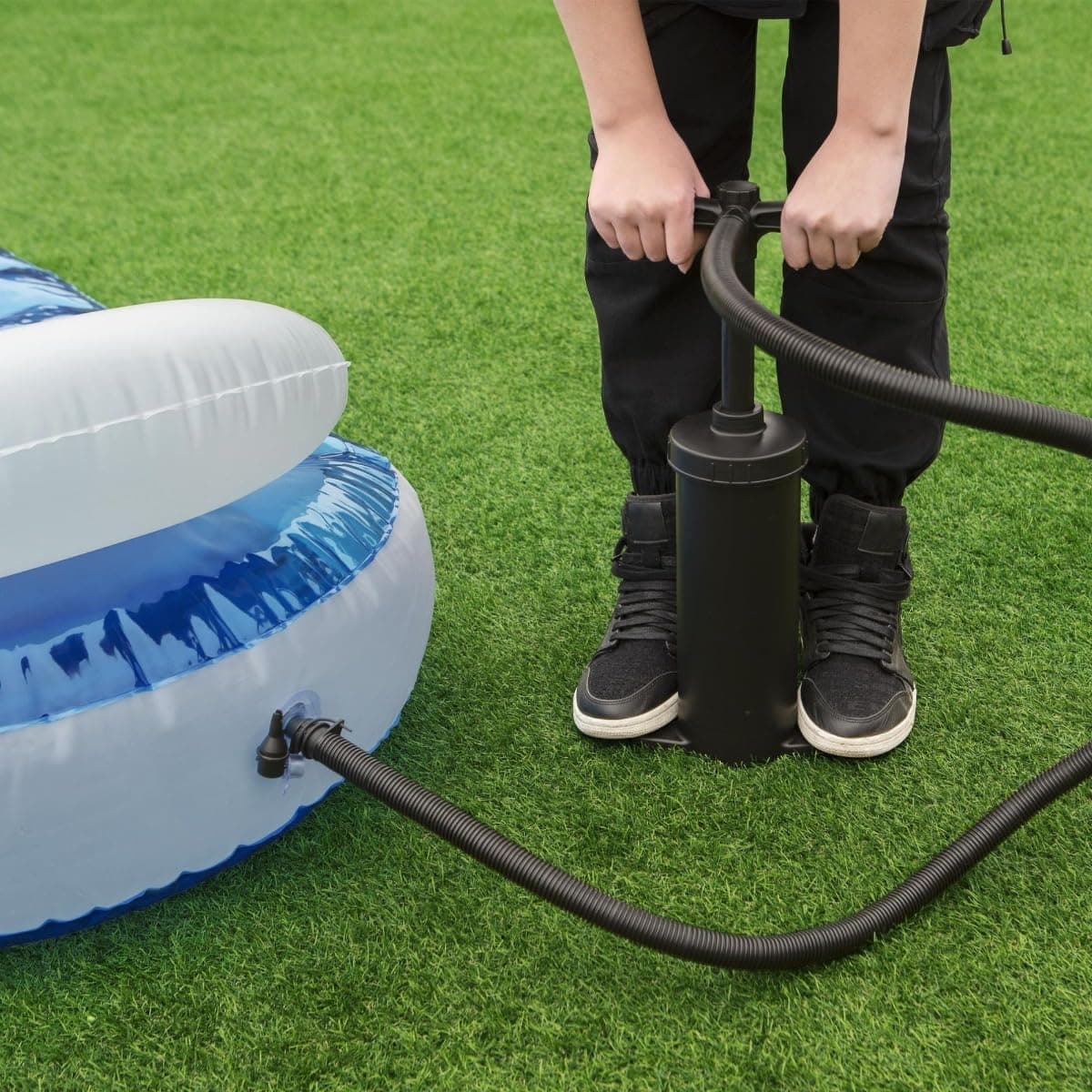 Matelas de Piscine Gonflable Bestway Transat avec Chambre à Eau Rafraîchissante - سرير المسبح والشاطئ الهوائي الفاخر مع حجرة تبريد مائية - Produits de saison - صورة 4