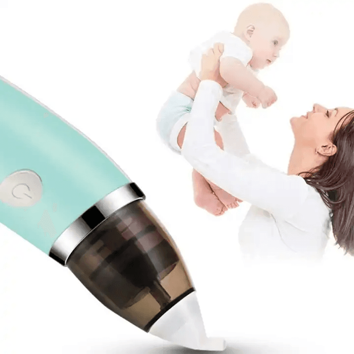 Mouche Nez, Aspirateur nasal électrique pour bébé 2 Tailles D'embouts - شفاطة الأنف الكهربائية للطفل — صورة 4