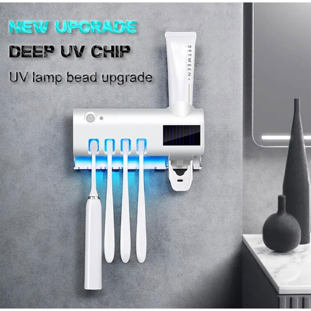 Support de Brosse à Dents UV avec Distributeur Dentifrice — صورة 3