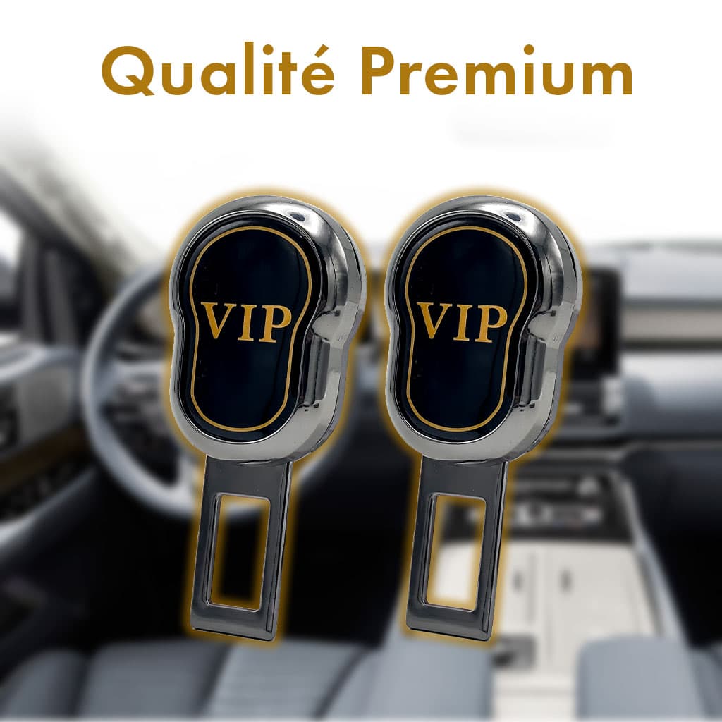 Attache Ceinture pour voiture 2Pcs Design VIP — صورة 4