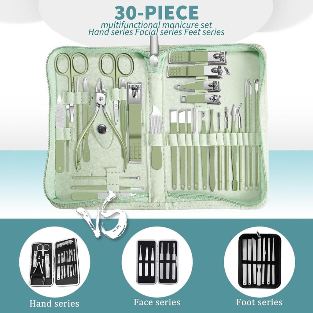 Ensemble de Manucure Professionnel 30 en 1 Kit de Soin des Ongles - مجموعة مانيكير احترافية — صورة 2